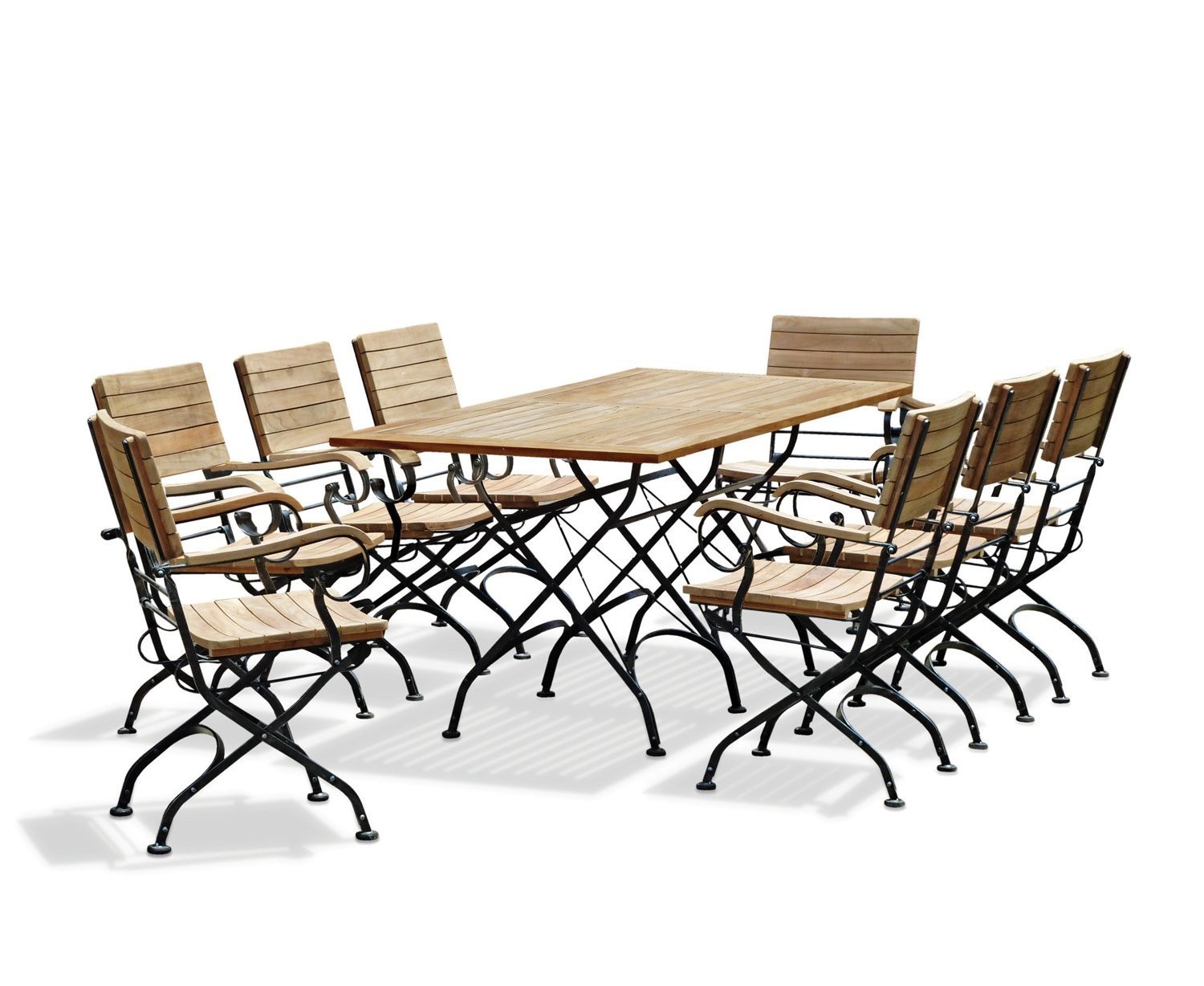 rectangular bistro set