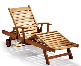 vanness reclining sun lounger